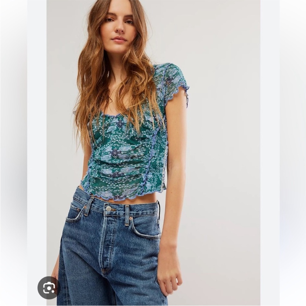 Free People “Oh My Baby” Womens Top - Large NWOT